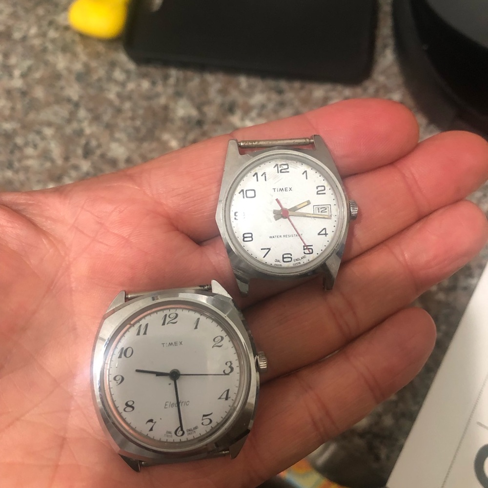 Timex Silver Analog Watch